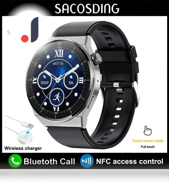 AMOLED Smart Watch — Smartwatches, SACOSDING