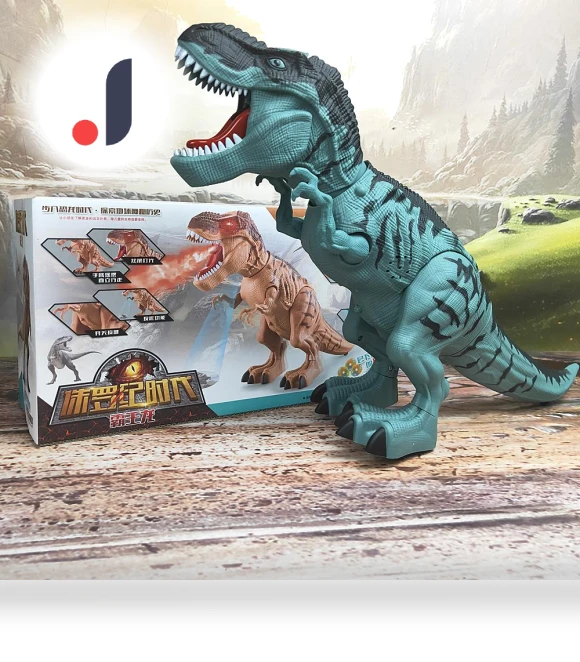 Electric Walking Dinosaur Robot — Construction Kits, SDS003