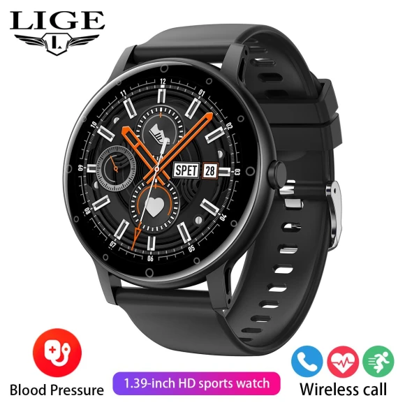 High Definition Round Screen Smart Watch — Smart Watch, LIGE