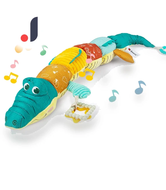 Musical Crocodile Plush Toy — Bath Time Fun, Bai Fen Bai Toys