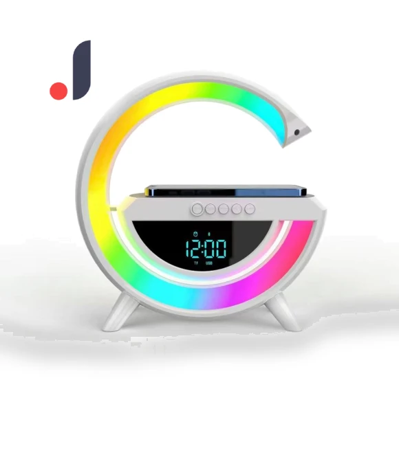 Smart Alarm Clock with BT Speaker and Wireless Charging — Alarm, TOMTOP JMS