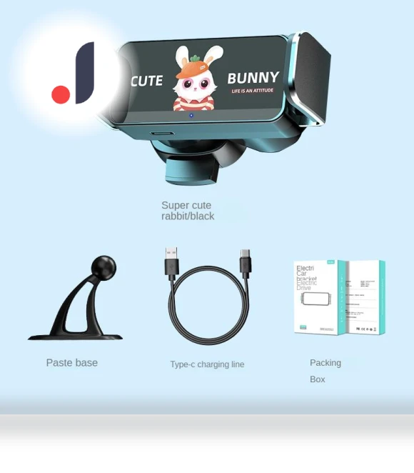 Smart Car Phone Holder — Dashboard Installation Kits, Forest Sunshine Home