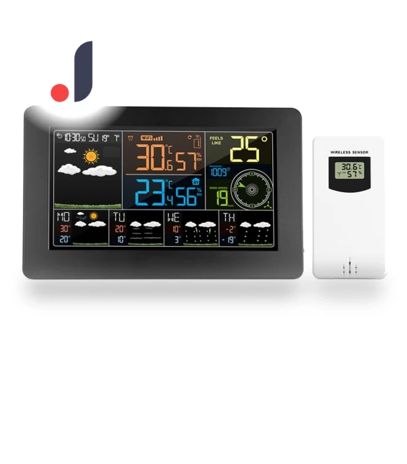 Wi-Fi Color Weather Station — Home Climate Control, Mobileputer
