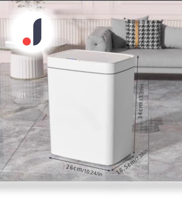 Automatic Touch Sensor Trash Bin — Waste Baskets, Refreshing Home