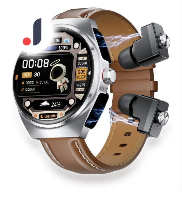 Bluetooth Dual Call Music Health Sports Headset Watch — Smartwatches, SCIONE