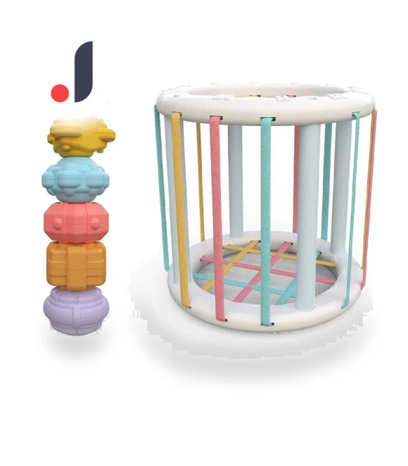 Colorful Shape Sorter Toy — Shape Sorter & Stacking Games, Bai Fen Bai Toys