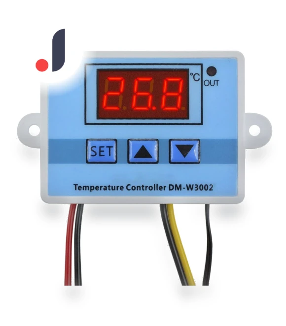 Digital Thermostat Temperature Controller — Home Climate Control, Factory Discount Outlet