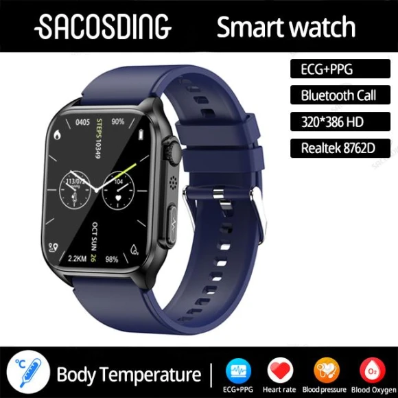 ECG+PPG Smart Watch — Smart Watch, SACOSDING