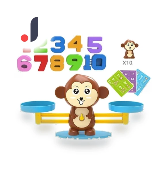 Educational Math Toy Smart Monkey Scale — Counting & Math, come on right