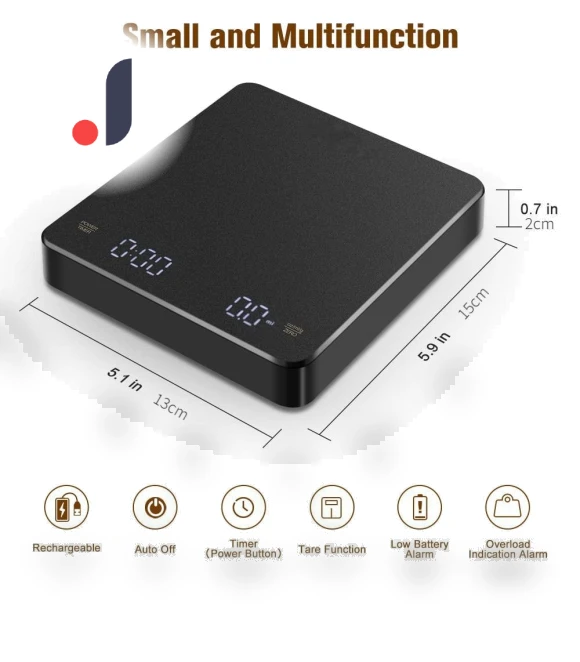 Electronic Scales with Built-in Battery Charger — Weight Management Tools, Factory Discount Outlet