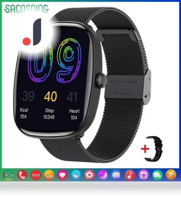 Fashion Smart Watch for Women — Wearable Accessories, SACOSDING