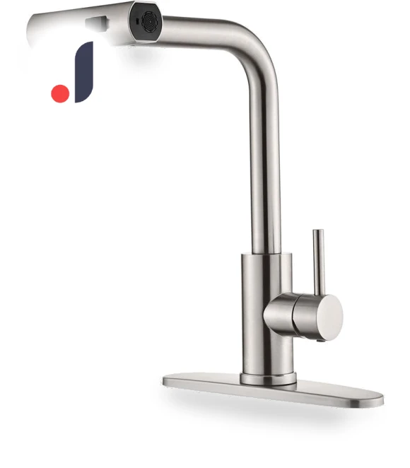 Kitchen Faucet with Pull-Down Sprayer — Smart-Touch Kitchen Faucets, Refreshing Home