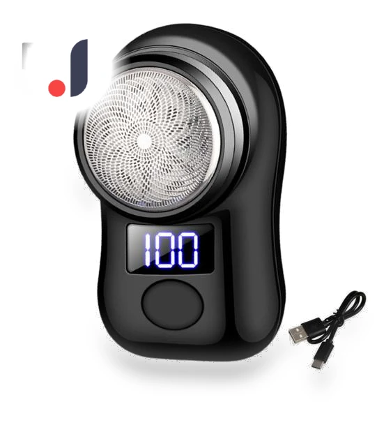 Portable Electric Shaver with LED Battery Display — Nose & Ear Trimmers, Enjoy Smart Home