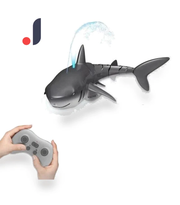 Remote Control Shark Spray Water Toy — Aquatic Vehicles, LYZRC