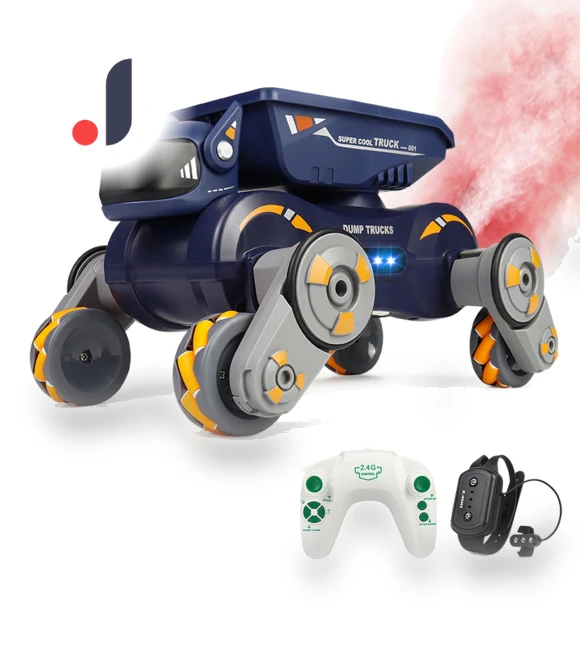 Remote Control Sprayer Machine — Interactive Figures & Robots, TOMTOP JMS