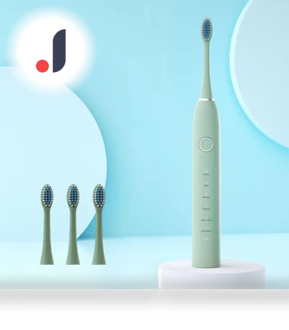 Smart Electric Sonic Toothbrush — Electric Toothbrush Heads, Light makeup