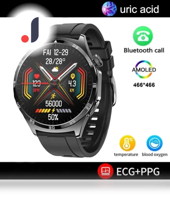 Smart Watch with AMOLED Display — Smartwatches, Lucky Start