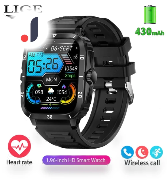 Smart Watch with High Definition Battery — Smartwatches, LIGE