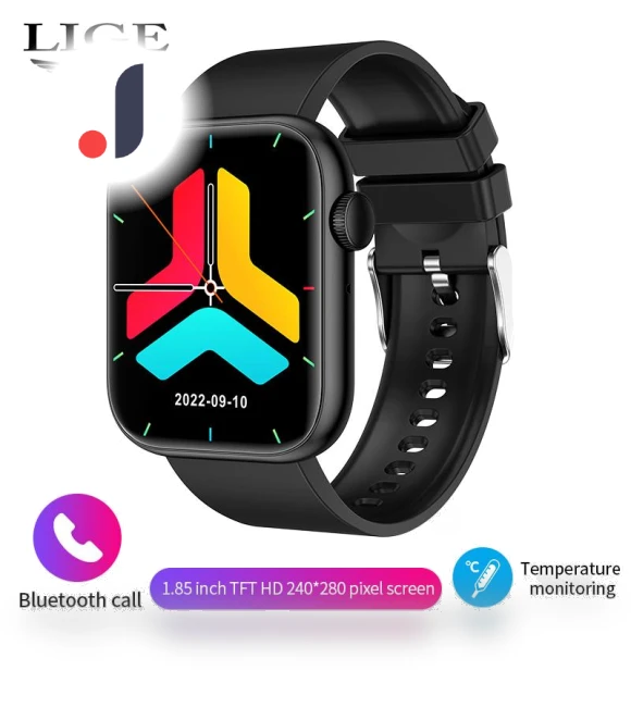 Smartwatch with Body Temperature Monitoring — Smartwatches, LIGE