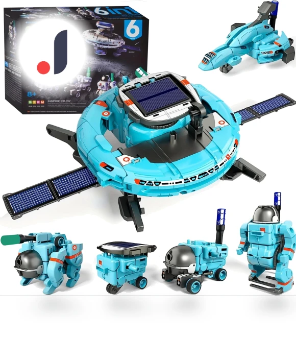 STEM Solar Robot Kit — Solar Power, Power gears