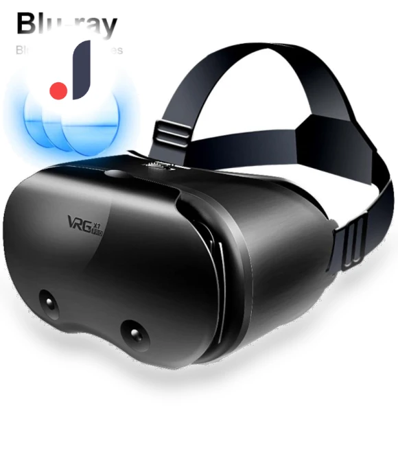 VR Headset with Controllers & Headphones — VR Headsets, Essager Electronic