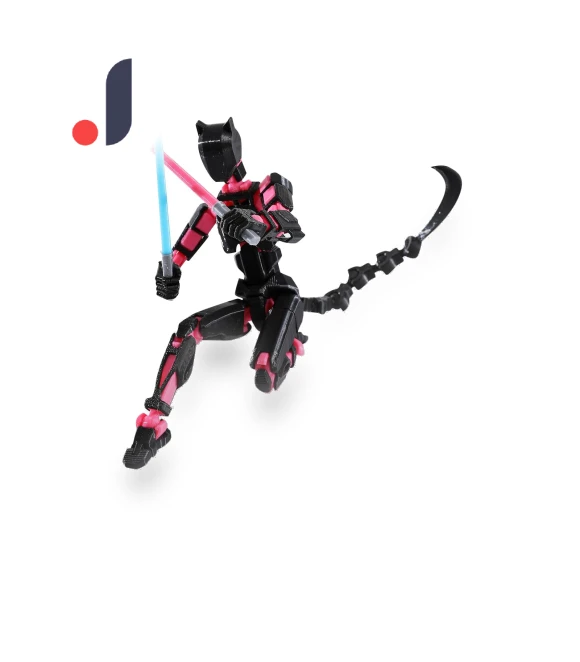 3D Printed Titan Robot Mobile Doll Set — Collectible Statues, lucky66