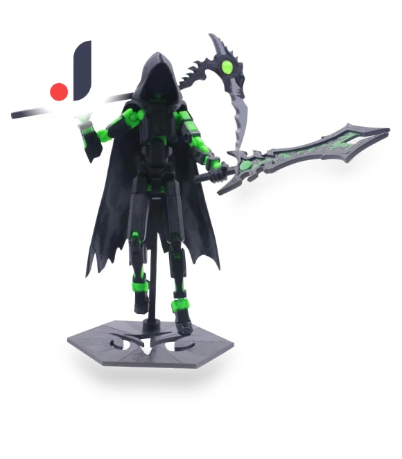 3D Printed Titan Robot Mobile Doll Set — Collectible Statues, amydeal