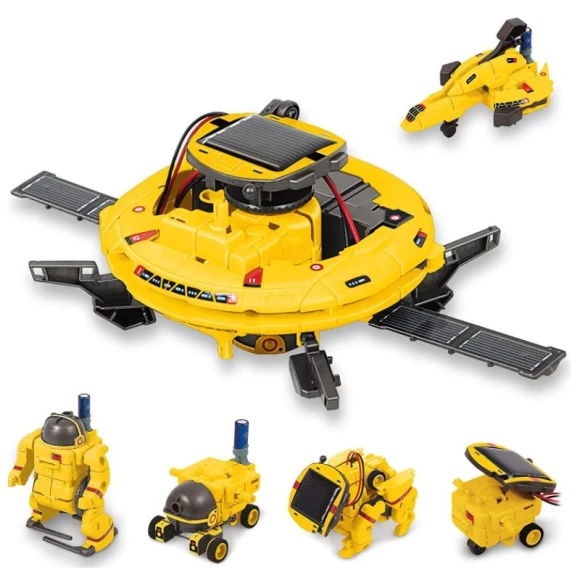 6-in-1 Solar Robot Kit — STEM Toys, Binchi Fitness