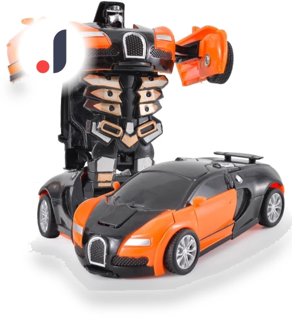 Automatic Deformation Robot Car Toy — Toy Vehicles, Home Furnishing Department Mall