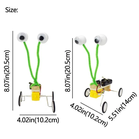 DIY Reptile Robot Modeling Kit, QT