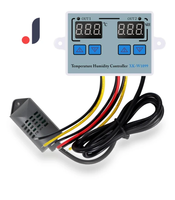 Dual Display Digital Temperature and Humidity Controller — Climate Control Devices, Toool-Home