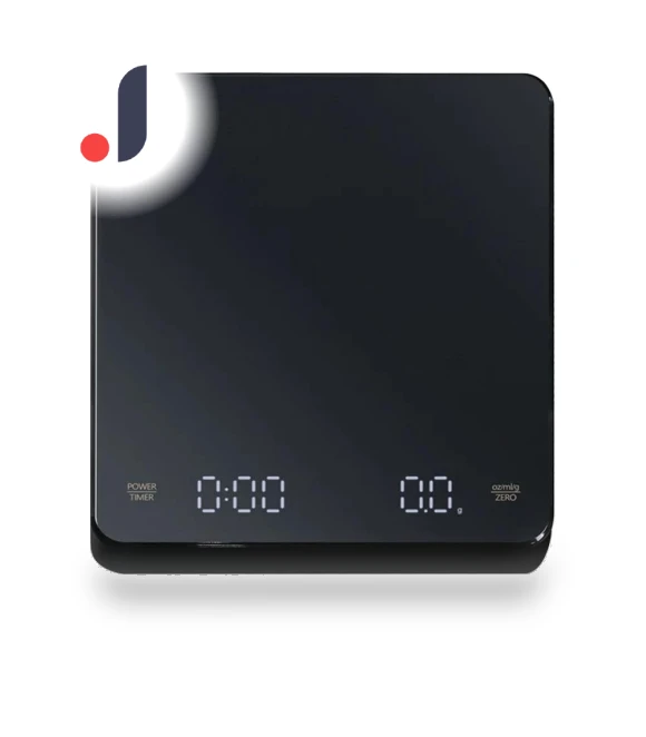 Electronic Coffee Scale with Timer — Weight Management Tools, Auto Home Solutions