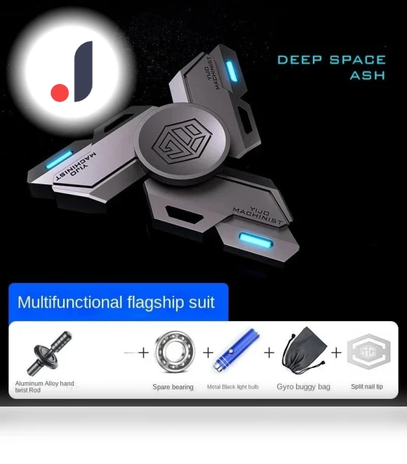 Fingertip Gyroscope — Stress Relievers, Toys-Glory Fourall