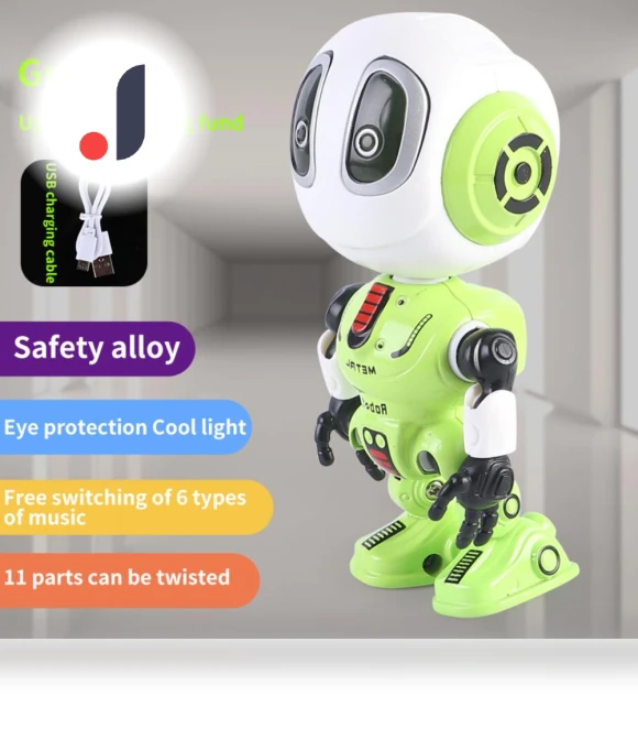 Intelligent LED Robot Toy — Interactive Learning Devices, YOCOLO