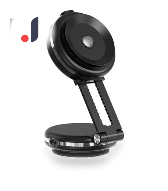 Magnetic Phone Holder with Dual Suction Cups — Dashboard Installation Kits, Enjoy Smart Home