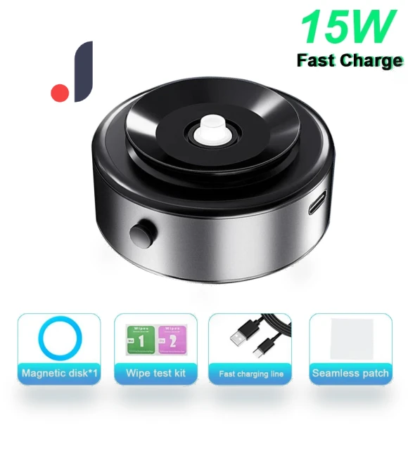 Magnetic Phone Holder with Wireless Charging — Chargers, Auto Accessories Home