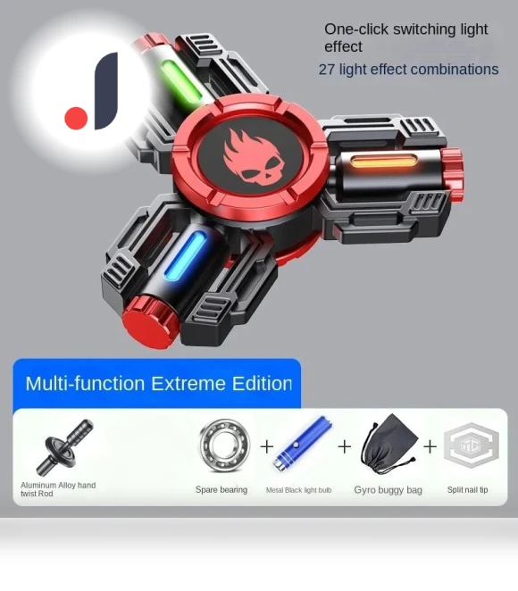 Metal Smart Fidget Spinner — Stress Relievers, Toys-Glory Fourall