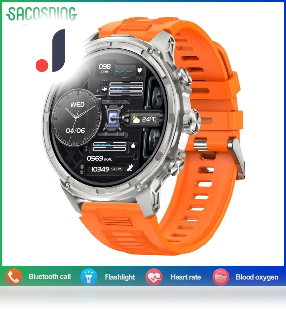 Military Grade GPS Tracker Smart Watch — Smartwatches, SACOSDING