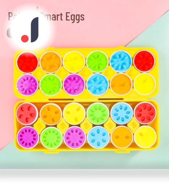 Smart Learning Eggs — Infant & Early Childhood Playthings, Toys Space