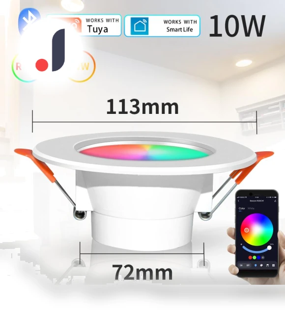 Smart LED Downlight — LED, Tuya