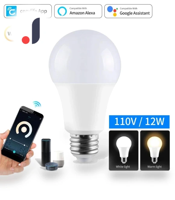 Smart LED Light Bulb — LED, Build My Home