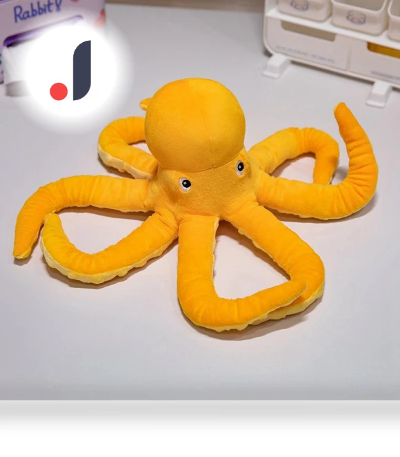 Smart Plush Octopus Toy — Plushies, Bai Fen Bai Toys