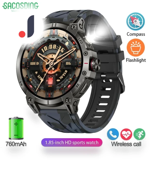 Smart Watch for Men — Wearable Accessories, SACOSDING