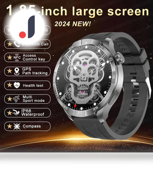Smart Watch with AMOLED Display — Smartwatches, Zodvboz