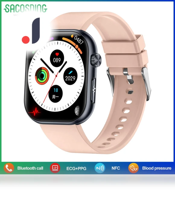 Smart Watch with Amoled Screen — Smartwatches, SACOSDING