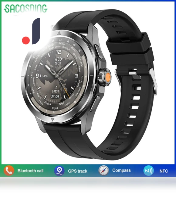 Smart Watch with Blood Oxygen Monitor — Smartwatches, SACOSDING