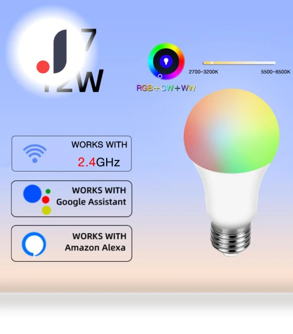 Smart WiFi Light Bulb — Smart Home Modules, Build My Home