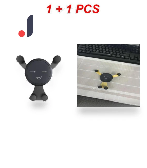 Smartphone Bracket 360 Degree Multifunctional Smile Face Mount — Dashboard Installation Kits, IKEA Supermarket