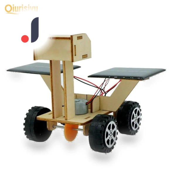 Solar-Powered DIY Robot Toy for Kids — Solar Power, Kwaii Princess