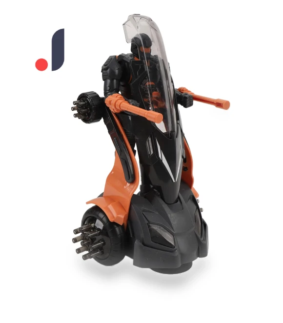 Transformable Toy Car Robot with Music and Light — Interactive Figures & Robots, ZY-Animal-N